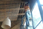 Thiết kế thi công nhà hàng từ vật liệu tre trúc bamboovn